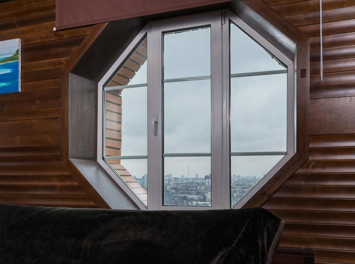 The Sky Loft Apartment Киев Екстериор снимка